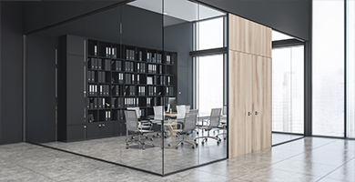 Innenausbau mit Glaswänden in einem modernen Büro in Koblenz – Sicherheitsglas und Raumgestaltung, Fachberater Marius Stenz